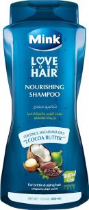 مينك شامبو بجوز الهند وزيوت المكاديميا وزبدة الكاكاو 400 مل