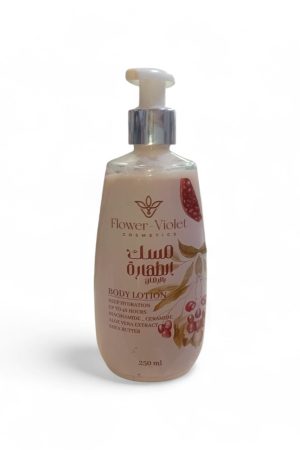 فلاور فيوليت لوشن للجسم برائحة مسك الطهارة والرمان 250 مل