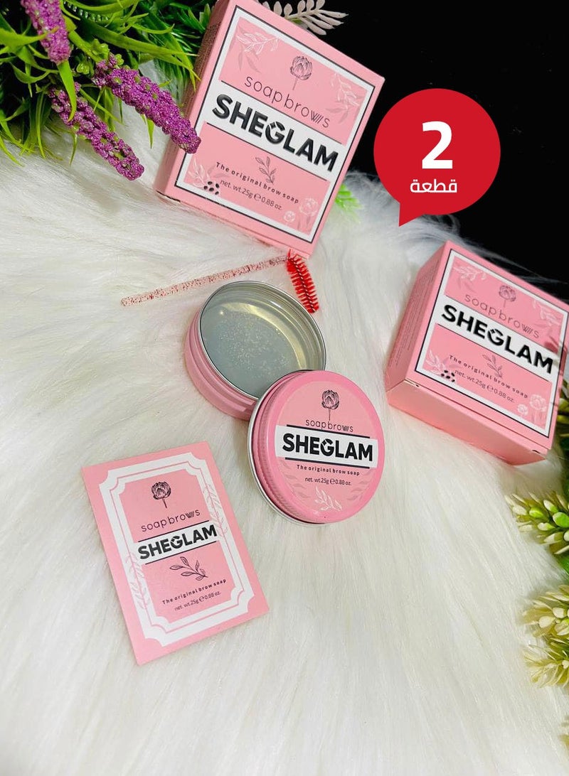 soap brow sheglam original 2 pcs - منتج حواجب