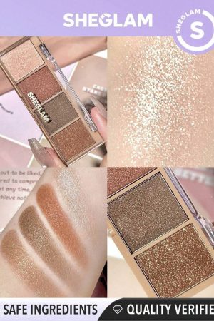 شيجلام Essential Square Eyeshadow Quad - SERENDIPITY - ظلال عيون