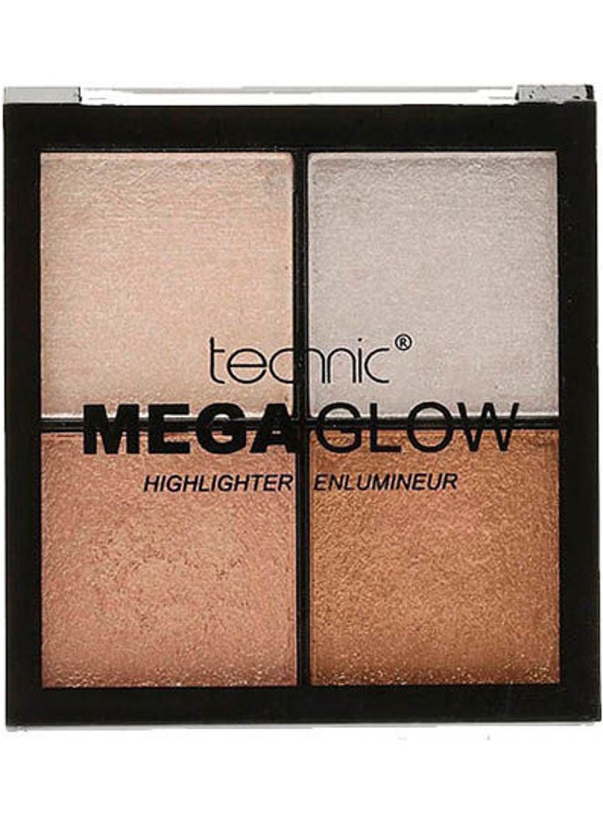 تكنيك Mega Glow Highlighter Palette - ظلال عيون