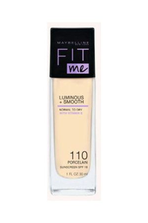 ميبلين نيويورك Fit Me Luminous And Smooth Foundation - 110 - كريم أساس