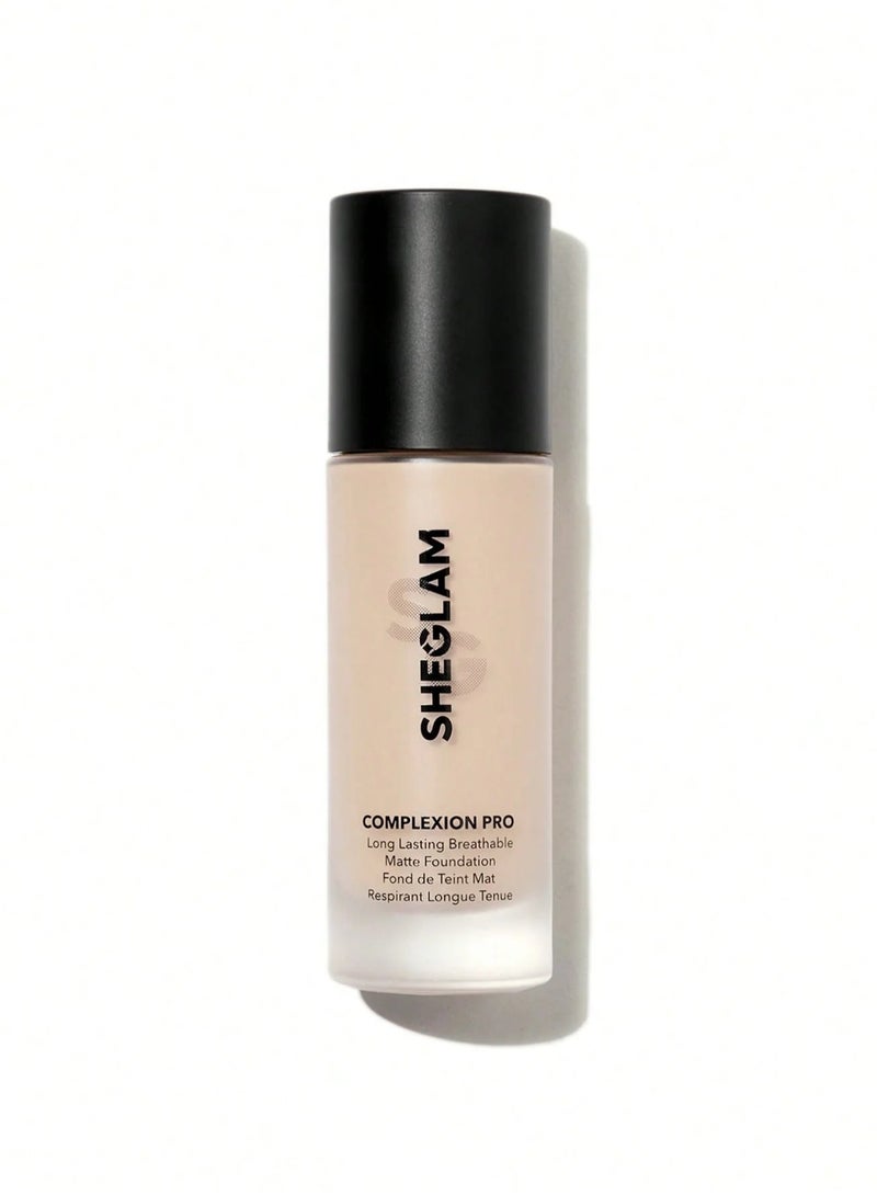 شيجلام Complexion Pro Long Lasting Breathable Matte Foundation - كريم أساس
