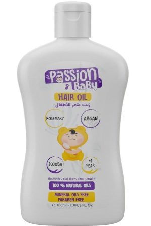باشن بيبي زيت شعر للأطفال 100 مل