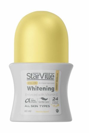 ستارفيل رول أون مزيل عرق Sweet Vanilla للتفتيح 60 مل