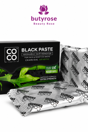 COCO Black Paste Charcoal Bamboo – معجون إزالة الشعر الأسود بالفحم والخيزران