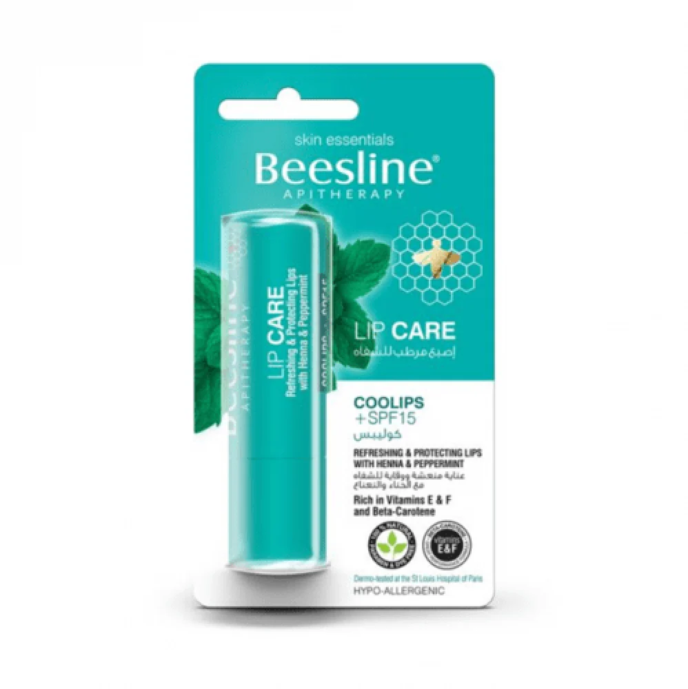بيزلين كوليبس مرطب شفاه SPF 15 وزن 4 جم – Beesline Coolips Lip Balm