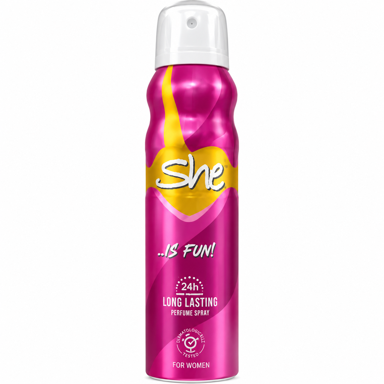 She Is Fun بخاخ معطر للجسم للنساء بثبات حتى 24 ساعة ورائحة منعشة
