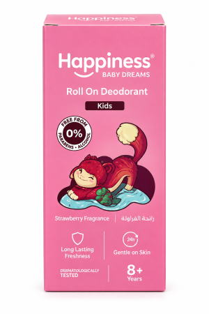 هابينس رول أون فراولة 50 مل – Happiness Strawberry Roll On Deodorant