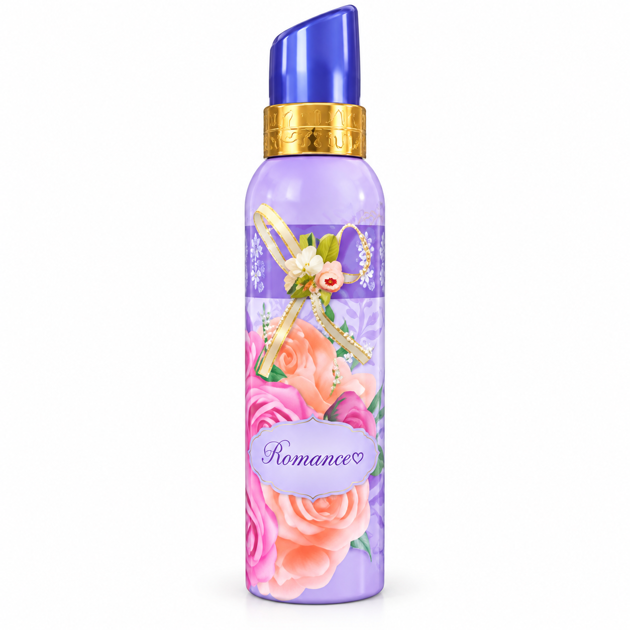 Romanceبخاخ معطر للجسم للنساء برائحة أنثوية ناعمة ومنعشة