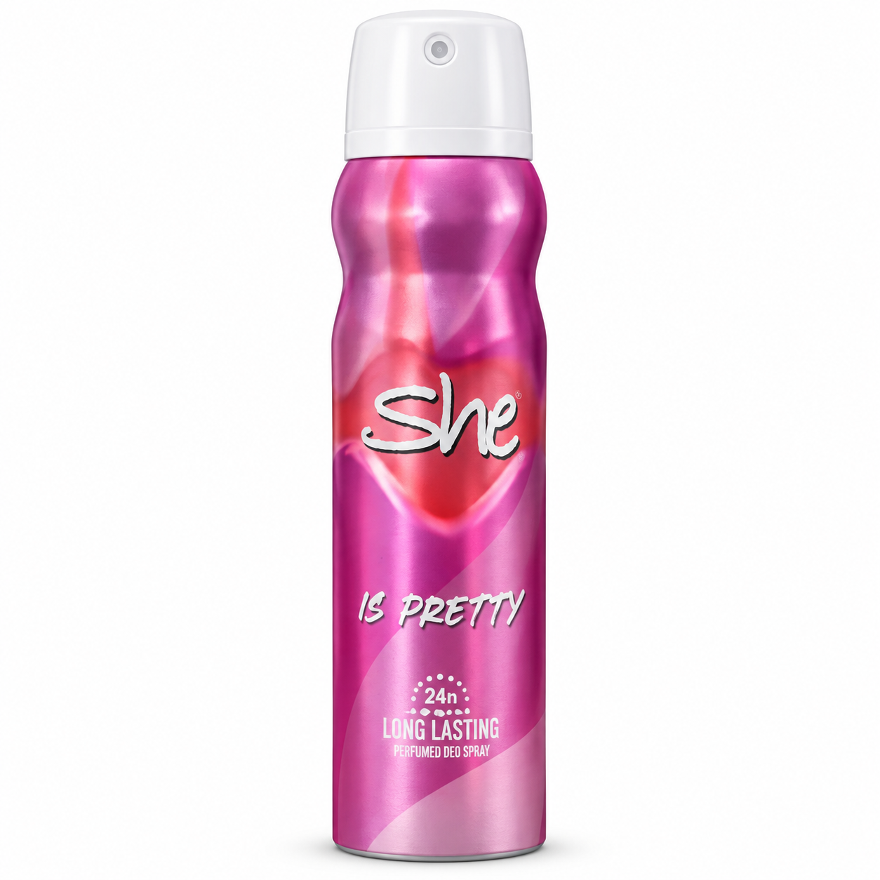 She Is Pretty بخاخ معطر ومزيل عرق للجسم للنساء بثبات حتى 24 ساعة