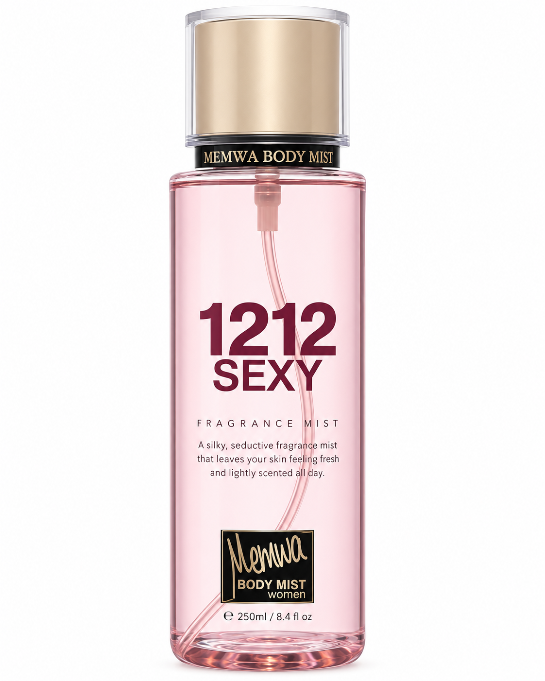ميموا 1212 Sexy بودي ميست للنساء برائحة أنثوية جذابة – 250 مل