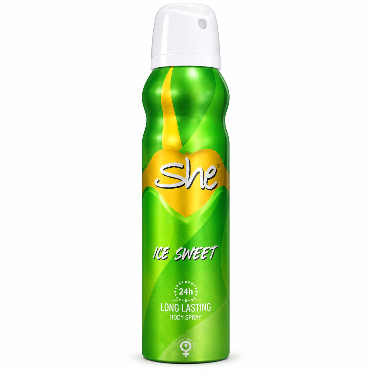 She Ice Sweet بخاخ معطر للجسم للنساء بثبات حتى 24 ساعة
