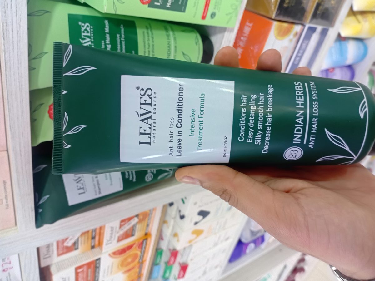 صورة المنتج من المتجر على الطبيعة - ليفز ليف إن بلسم للشعر 250 مل – Leaves Leave In Conditioner