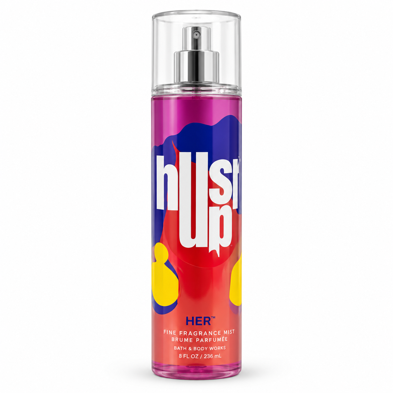 Hush Up Her – بخاخ معطر للجسم للنساء برائحة أنثوية منعشة