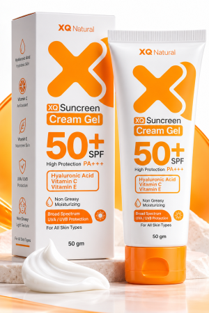 XQ Sunscreen Cream Gel SPF 50